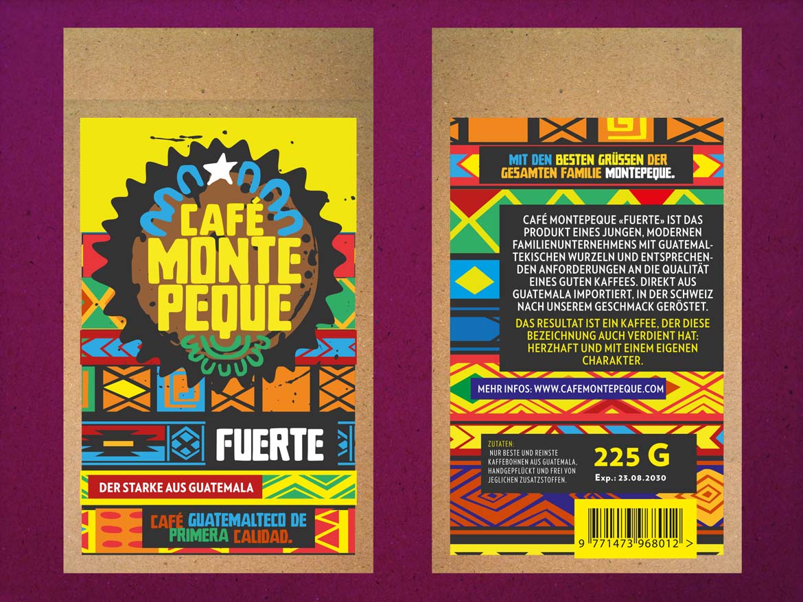 Café Montepeque die Vepackung